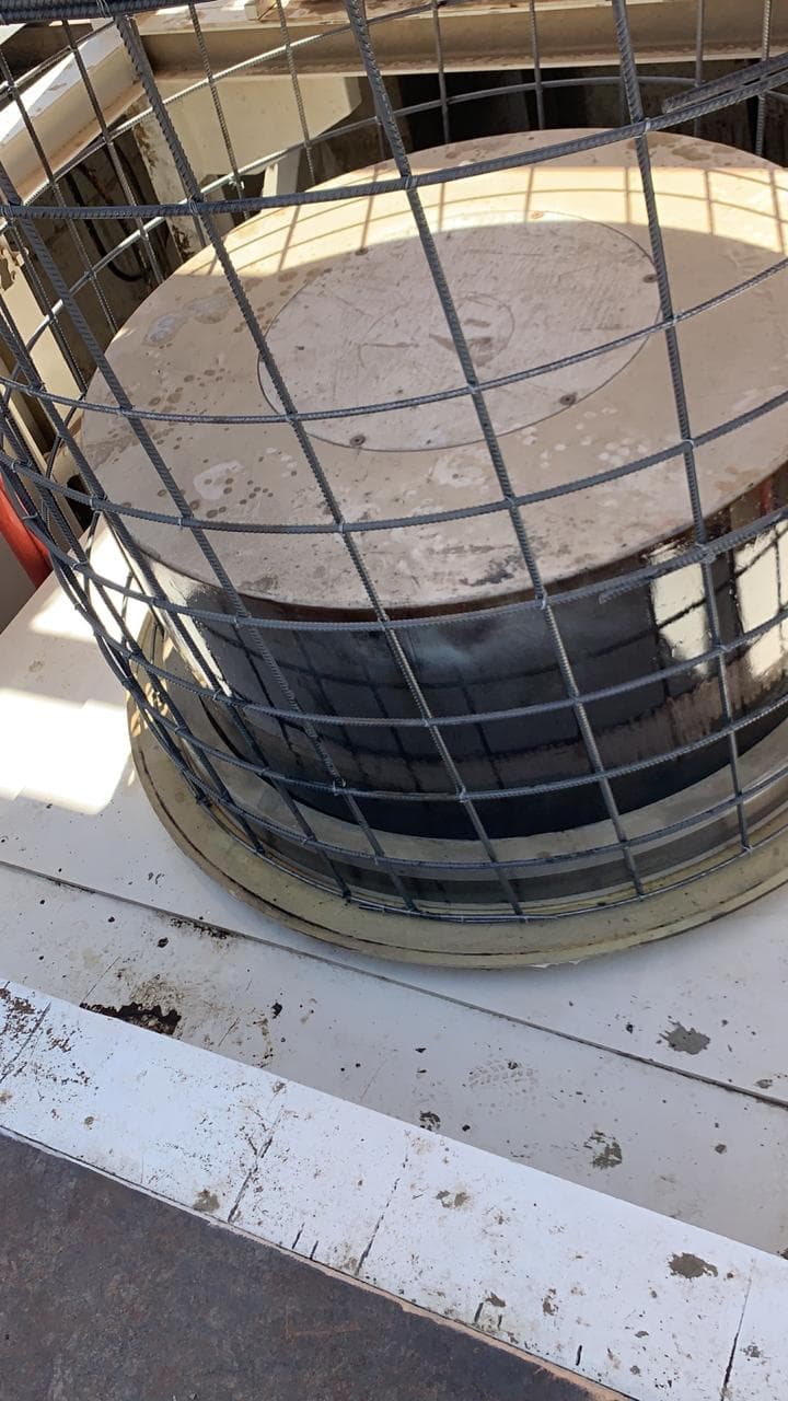 Installation de la machine à tuyaux en béton CPM 1600 PRO – Arabie saoudite