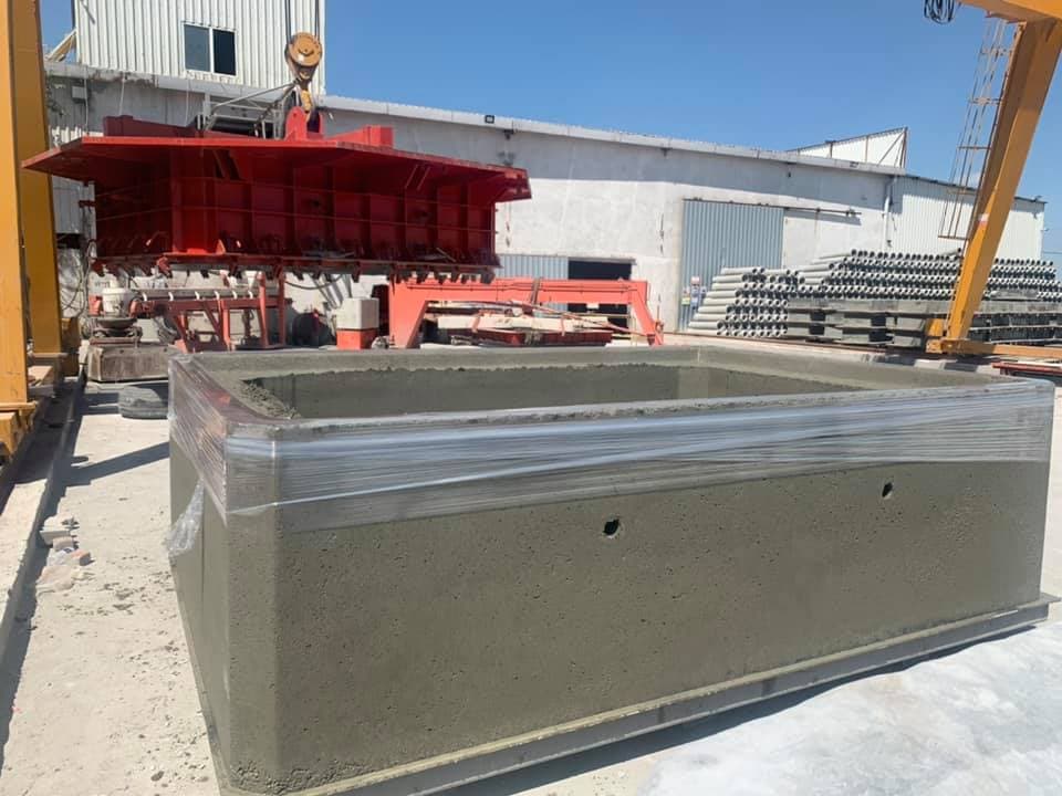 إنتاج العبّارات الصندوقية بمقاس 3000x2000MM