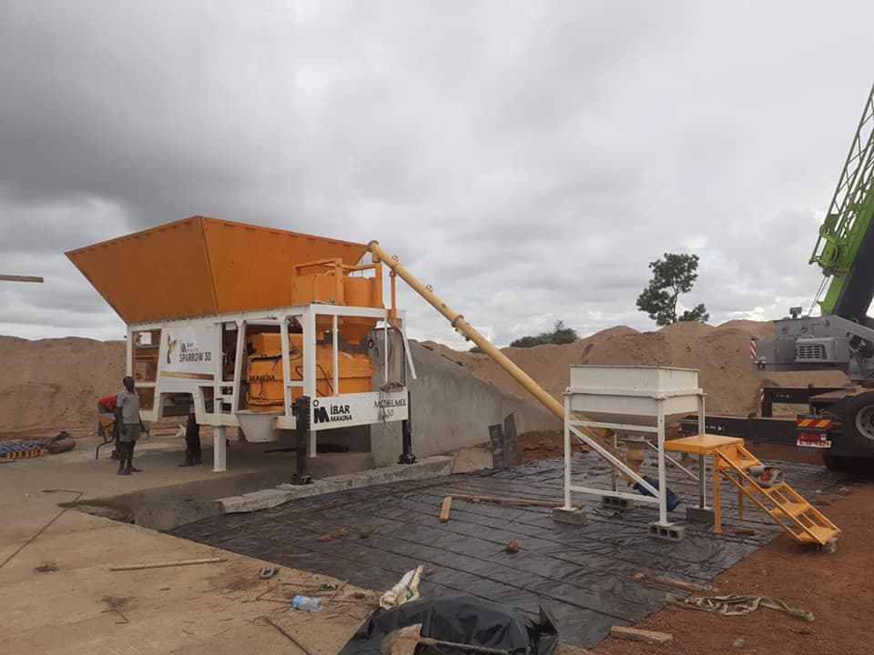 Centrale à béton de chantier Mobil Mix 30 – 4