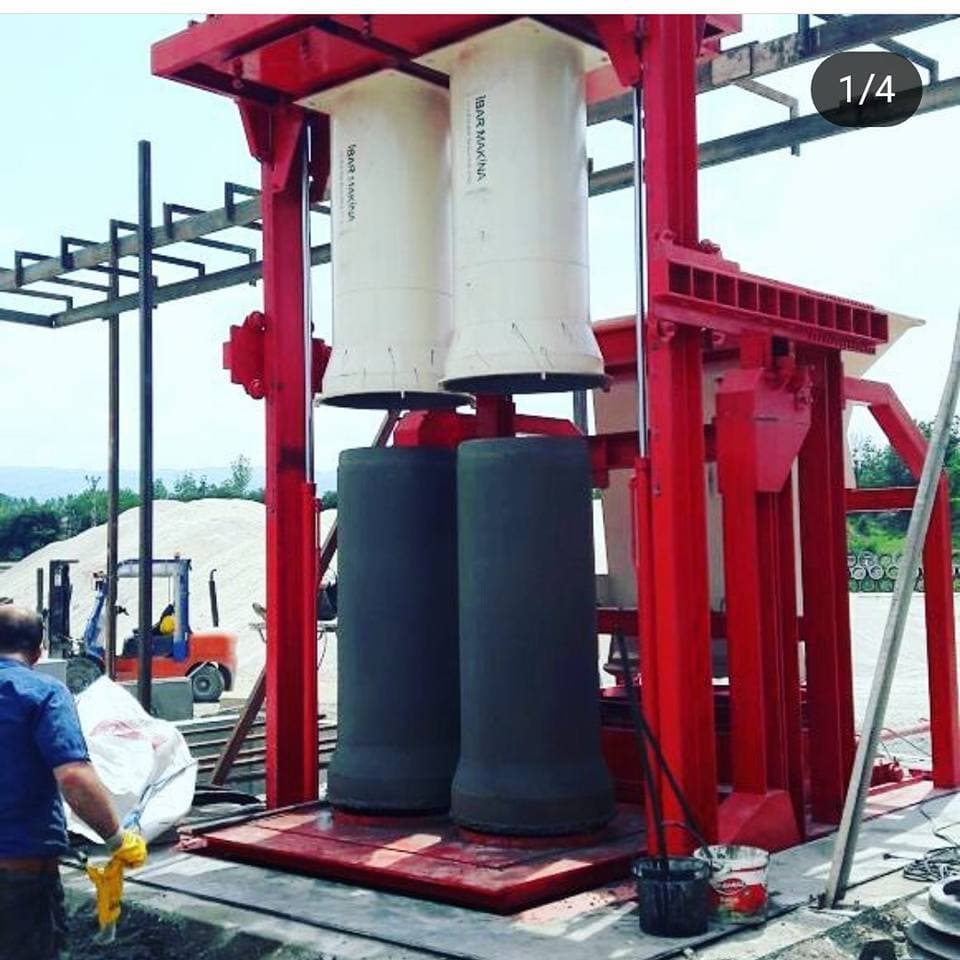 CPM 1400 آلة الأنابيب الخرسانية 300-1400mm – 4