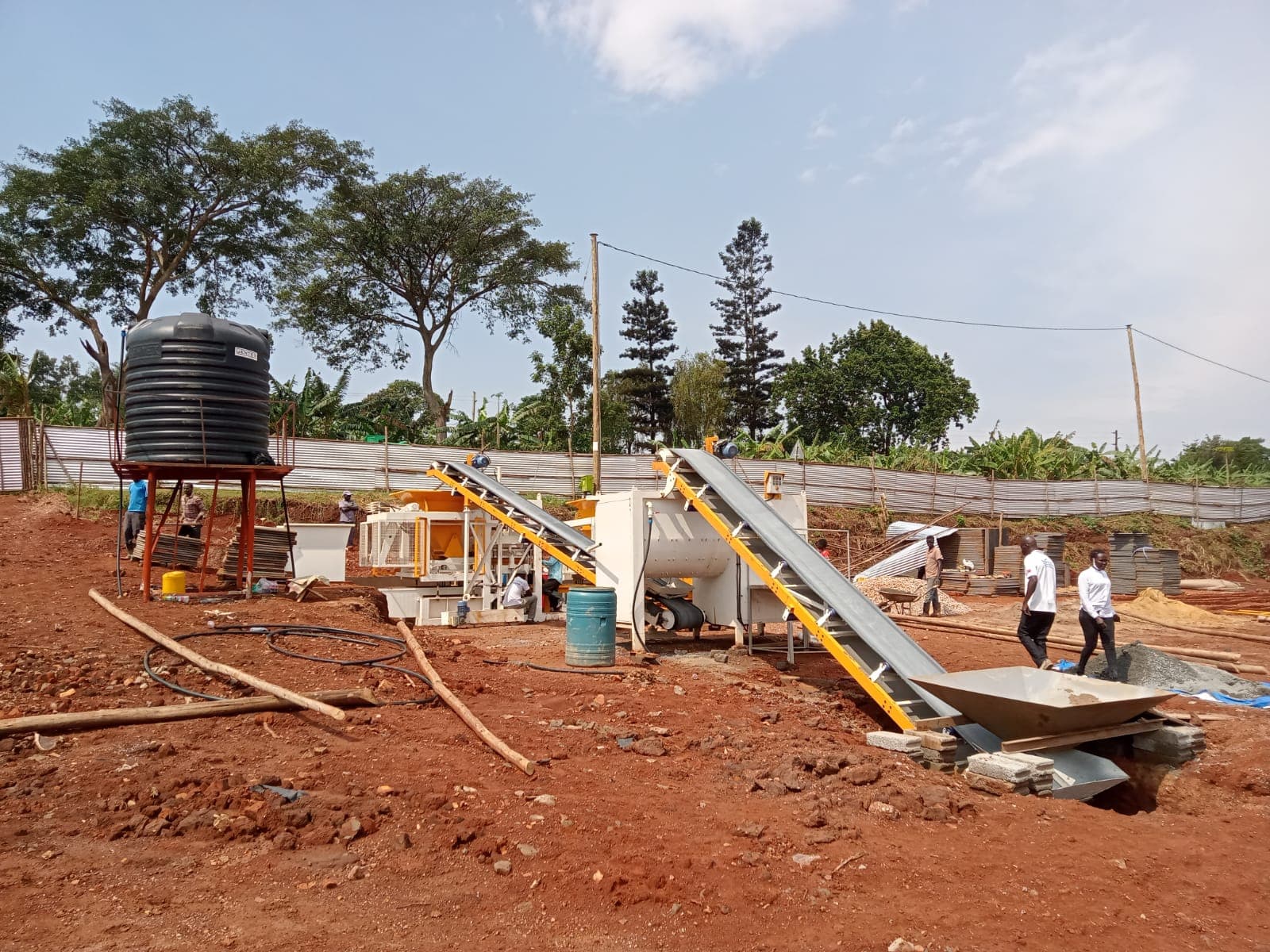 Machine à parpaings CBM 20 – Ouganda