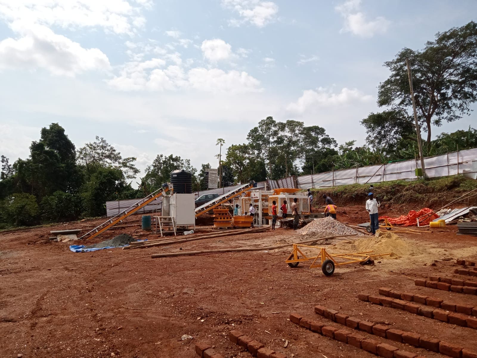 Machine à parpaings CBM 20 – Ouganda