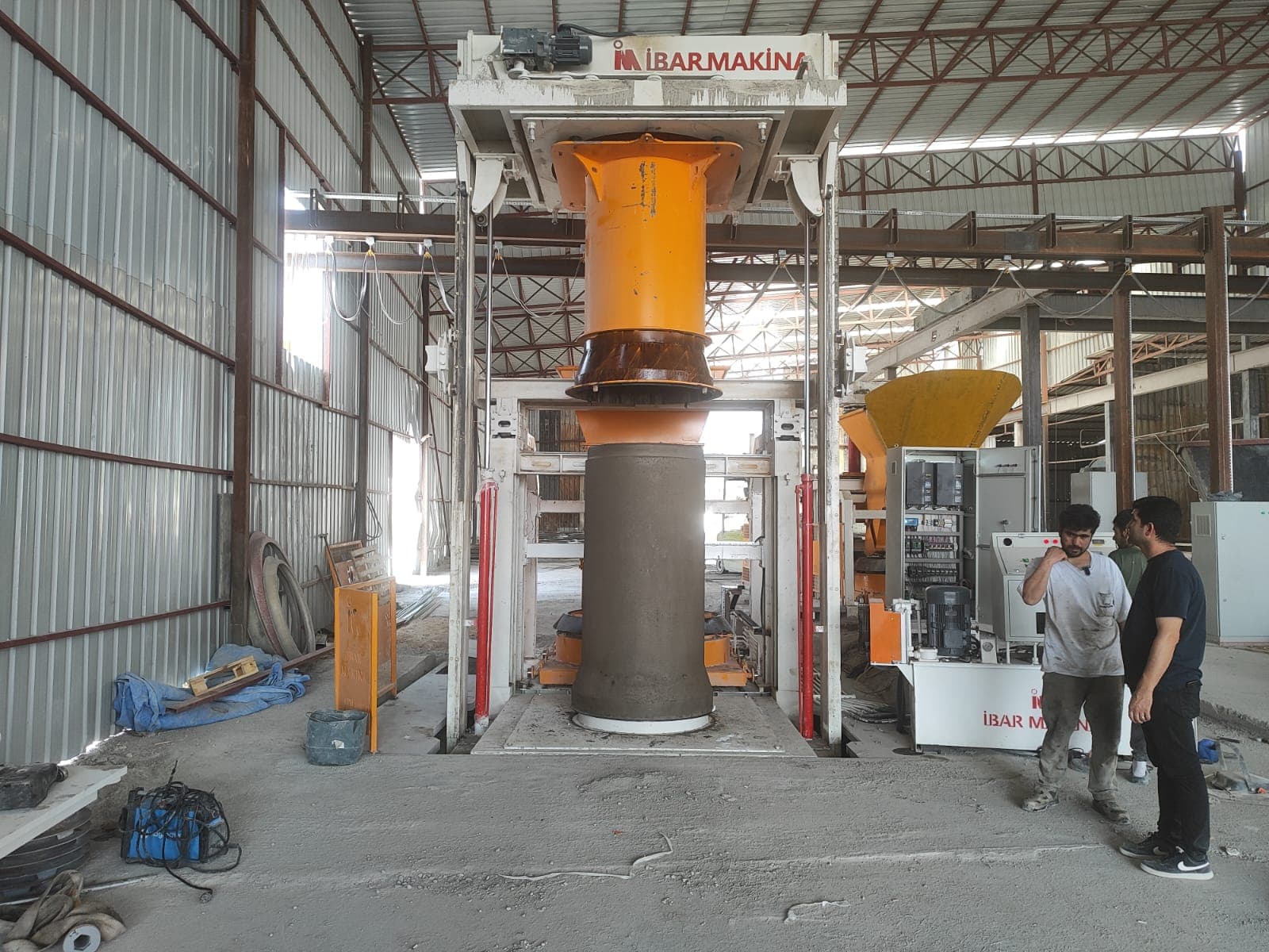 CPM 1400 آلة الأنابيب الخرسانية 300-1400mm – 5