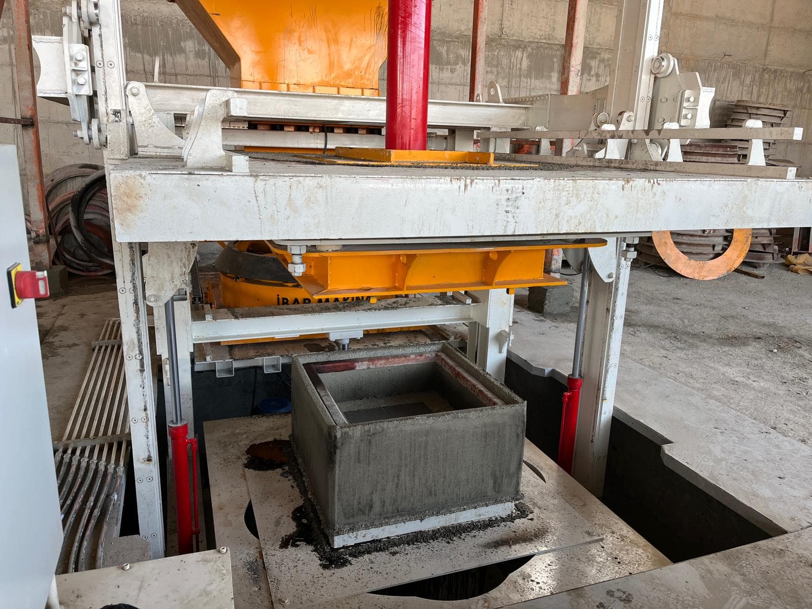 CMM 1200 آلة حلقات غرف التفتيش الخرسانية 1200mm – 3