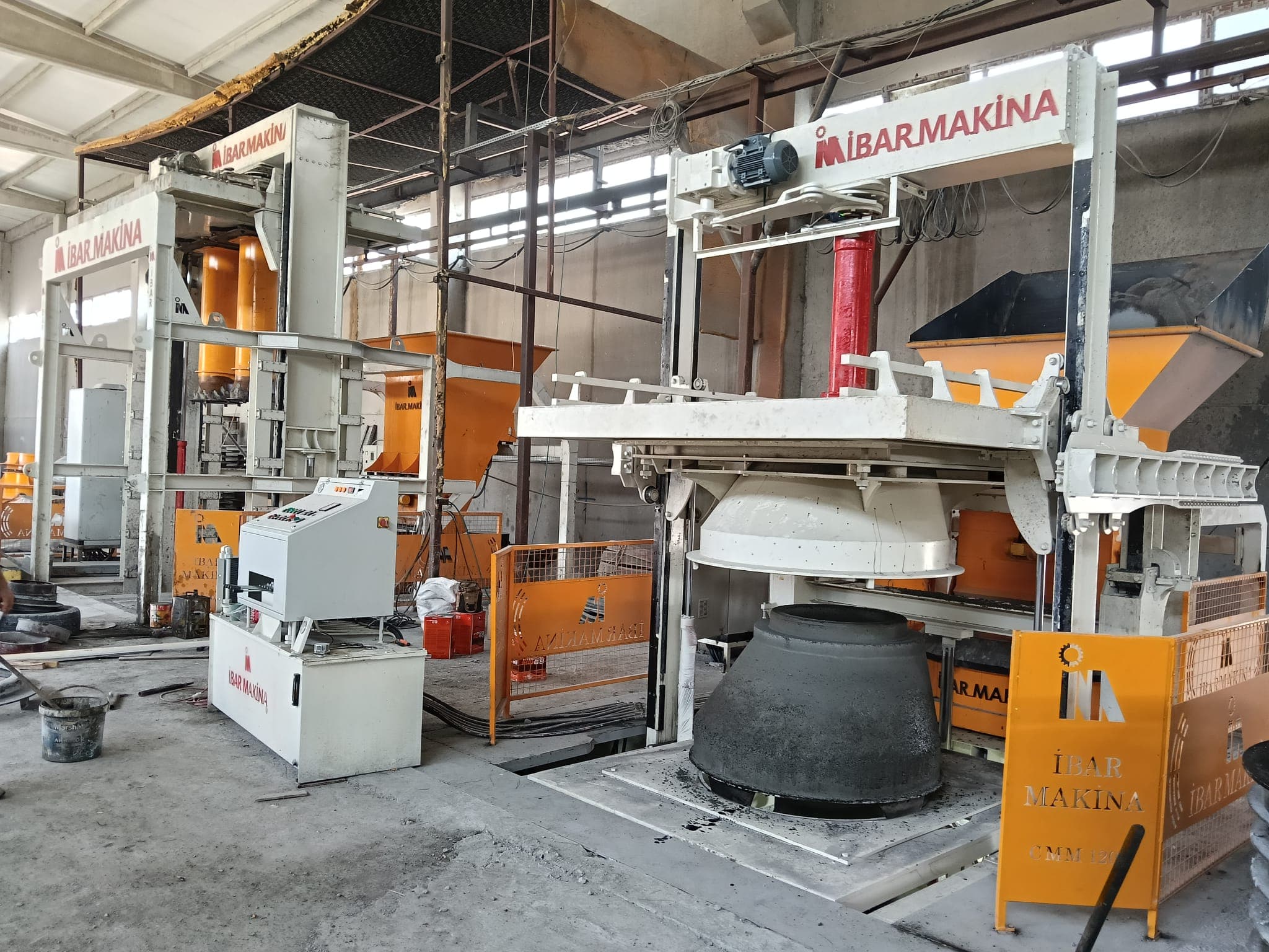 CMM 1200 آلة حلقات غرف التفتيش الخرسانية 1200mm – 2