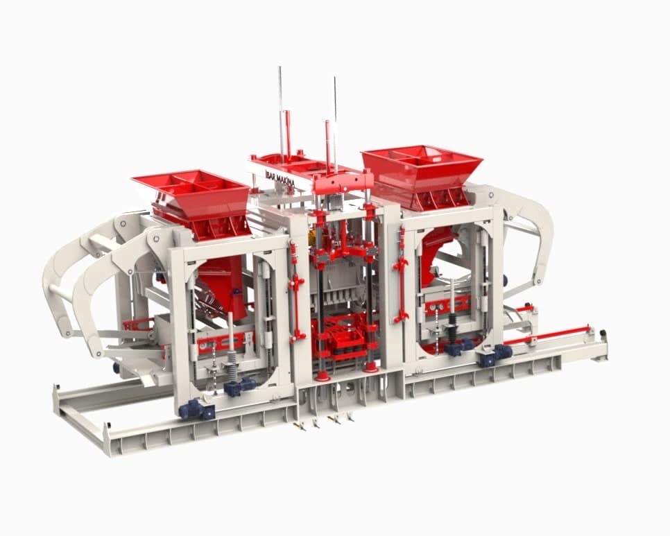 İBAR MAKİNA CBM 36 PRO fully automatic concrete block and paving stone machine