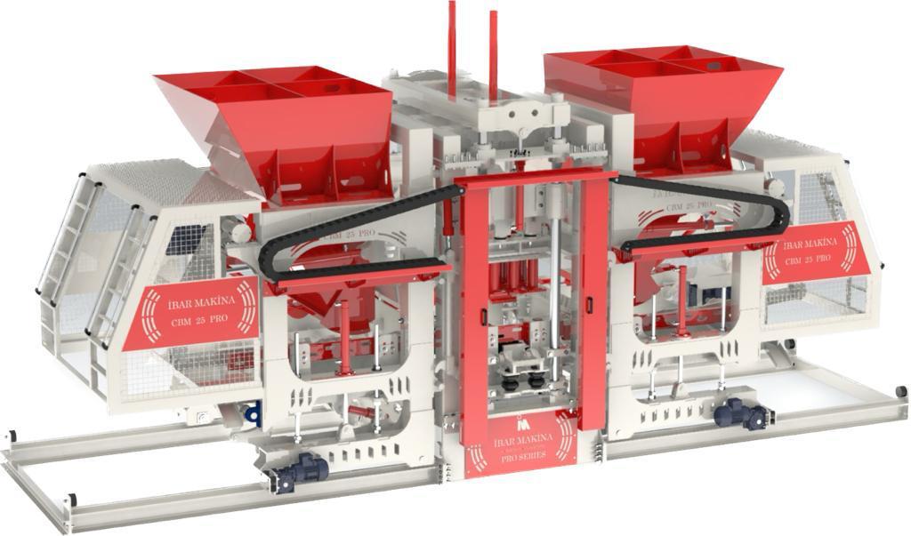 CBM 25 PRO Otomatik Briket ve Parke Taşı Makinası