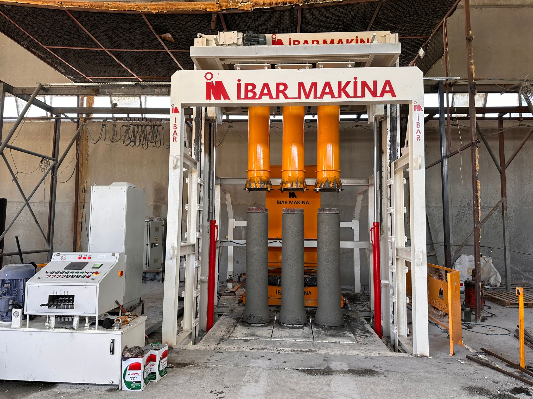 CPM 1600 PRO Beton Boru Makinası (300-1600 mm)